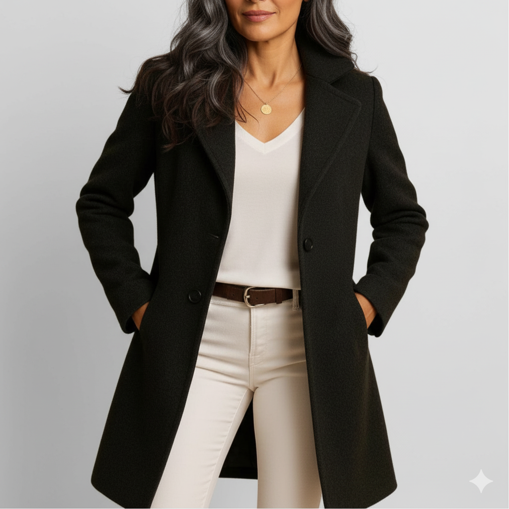 Vivienne – Elegant Wool Coat