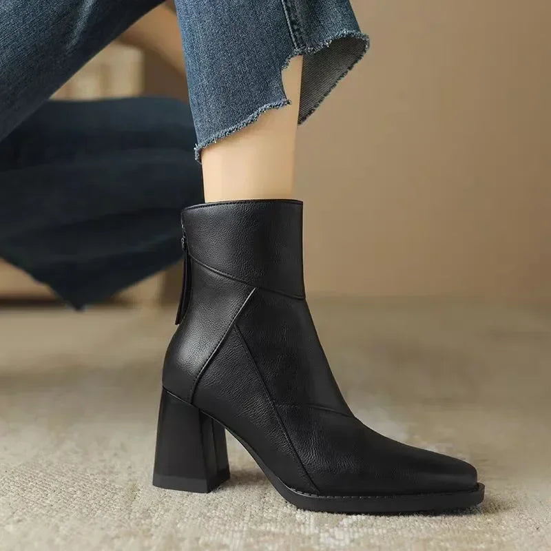 Goth-Inspired Chelsea Ankle Boots