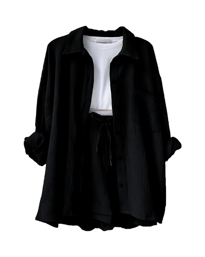 Phoebe | Cotton Shorts Set