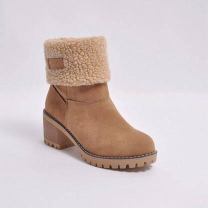 Elaris | Cozy Elegant Leather Boots