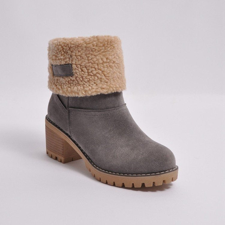 Elaris | Cozy Elegant Leather Boots