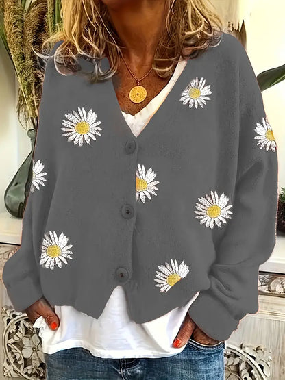 Irene | Elegant Knit Cardigan with Buttons