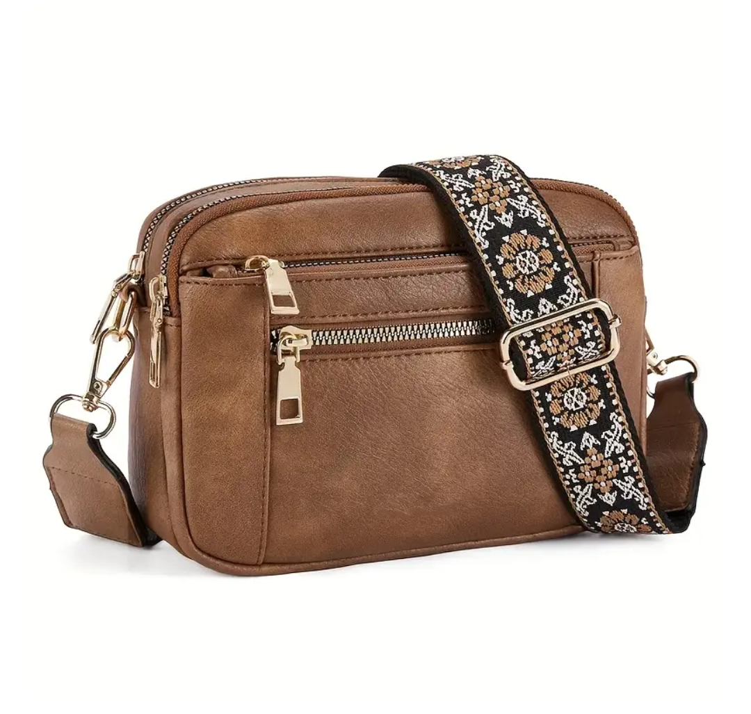 Strap Crossbody Bag 1+1 FREE