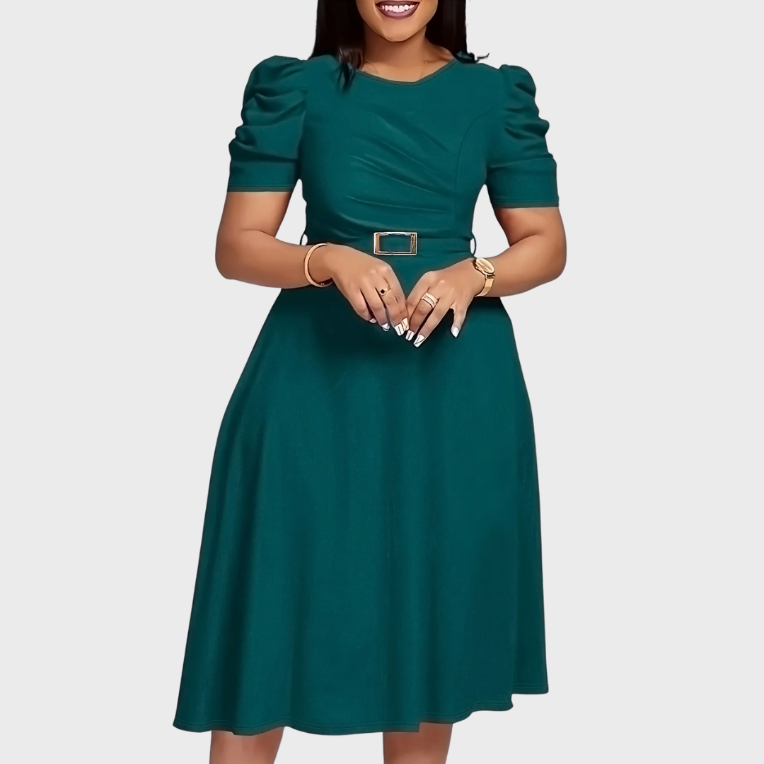 Harriet Bloom | Soft-Touch Ruched Midi Dress