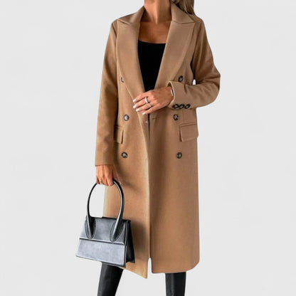 Hazel - Elegant Longline Coat
