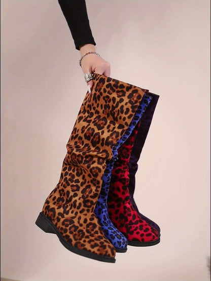 Selah | Leopard Mid-Calf Boots