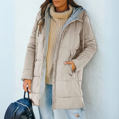 Lucy | Cozy Hooded Winter Coat