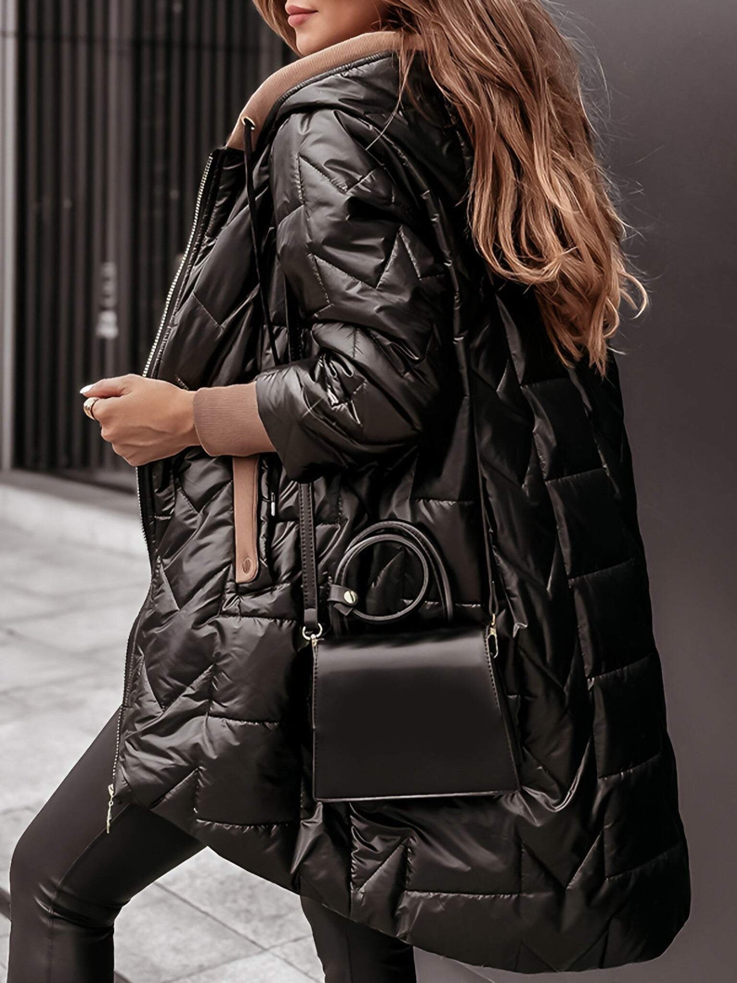 Eleanor | Quilted Hooded Coat
