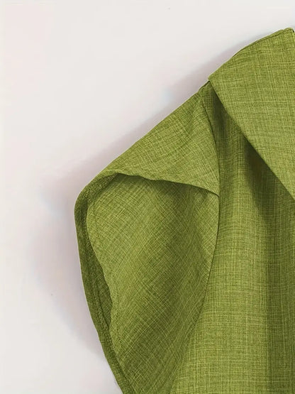 Marcelline | Asymmetrical Neckline Blouse