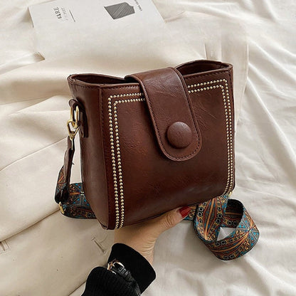 Ethel | Vintage Shoulder Bag with Adjustable Strap