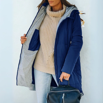 Lucy | Cozy Hooded Winter Coat