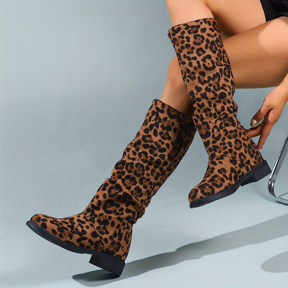 Selah | Leopard Mid-Calf Boots