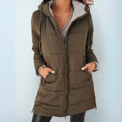 Lucy | Cozy Hooded Winter Coat