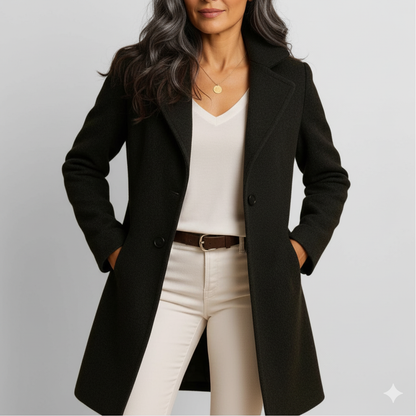 Vivienne – Elegant Wool Coat