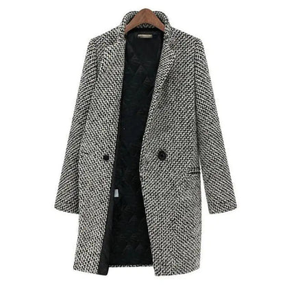 Evadine | Elegant Long Coat