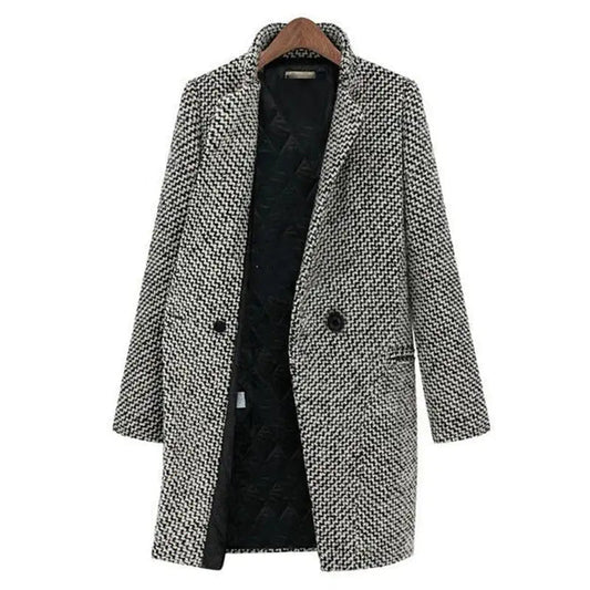Evadine | Elegant Long Coat