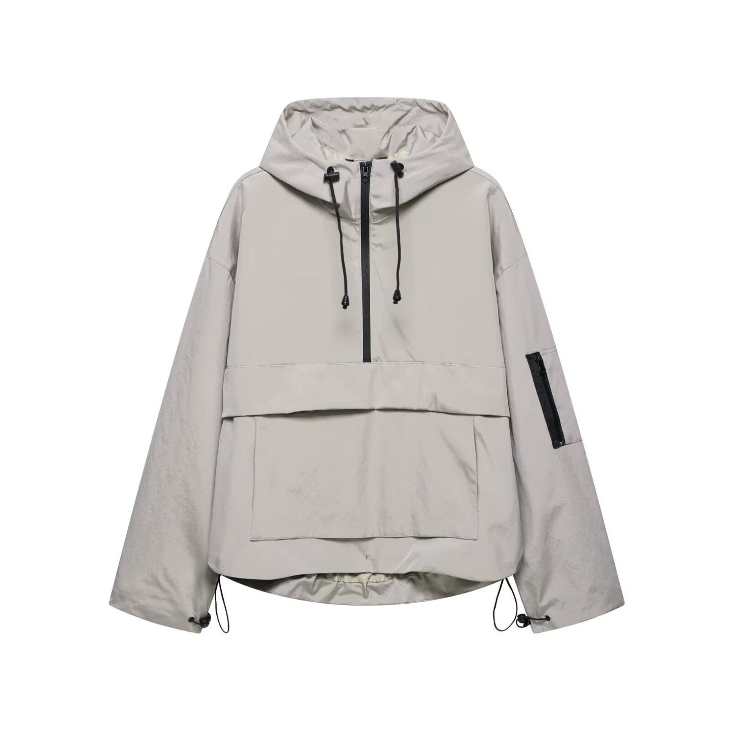 Calenya | Hooded Pullover Jacket