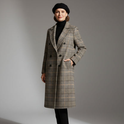 Margaret - Classic Check Coat