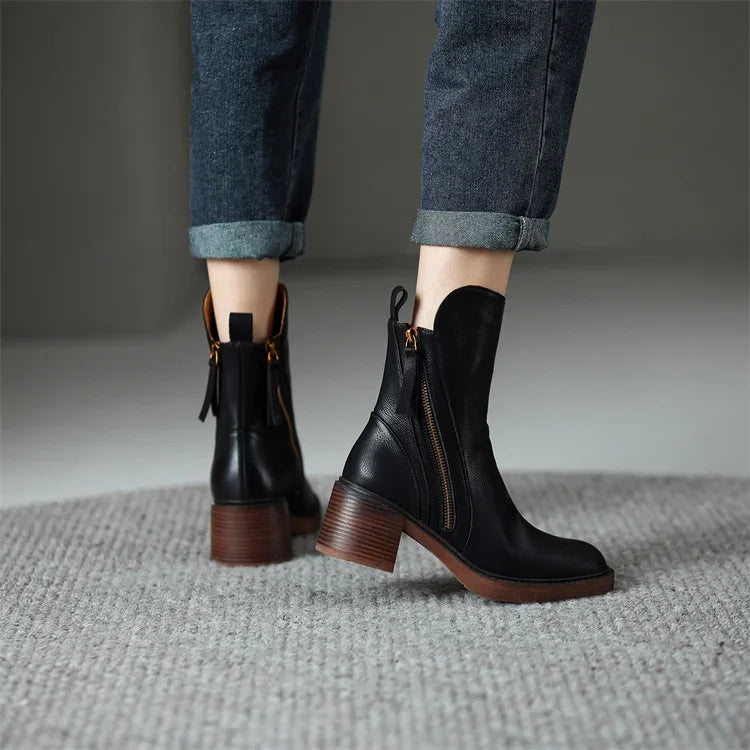 Streamlined Ankle Boots