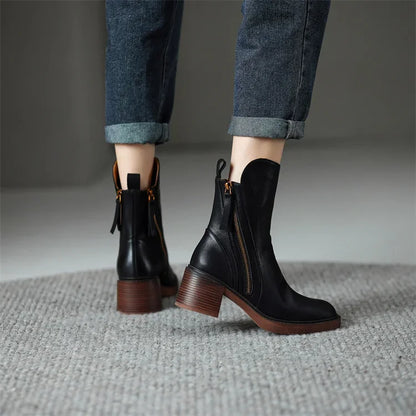 Streamlined Ankle Boots