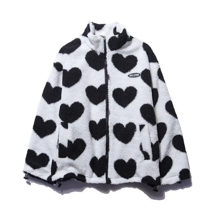 Elspeth | Reversible Heart Jacket