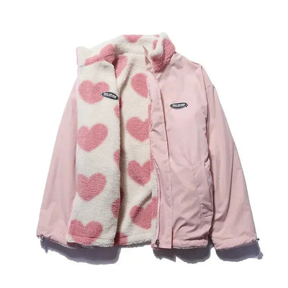 Elspeth | Reversible Heart Jacket