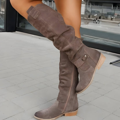 Odalia | Knee-High Leather Boots