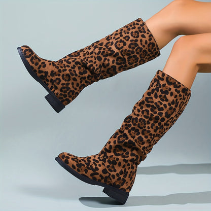 Selah | Leopard Mid-Calf Boots
