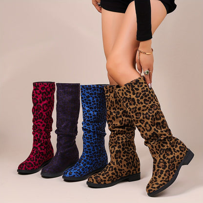 Selah | Leopard Mid-Calf Boots