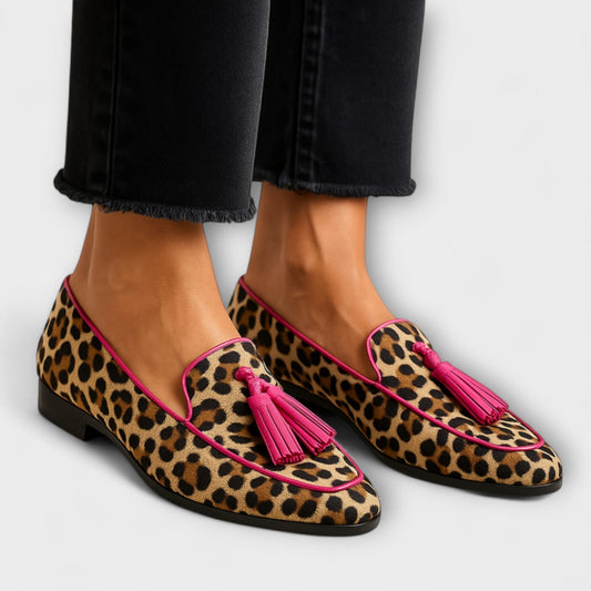 Ivy - Tassel Accent Loafers