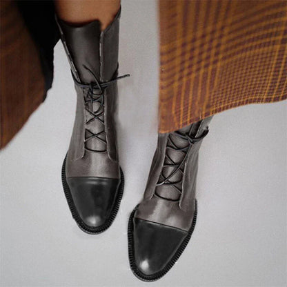 Elowyn | Classic Lace-Up Boots