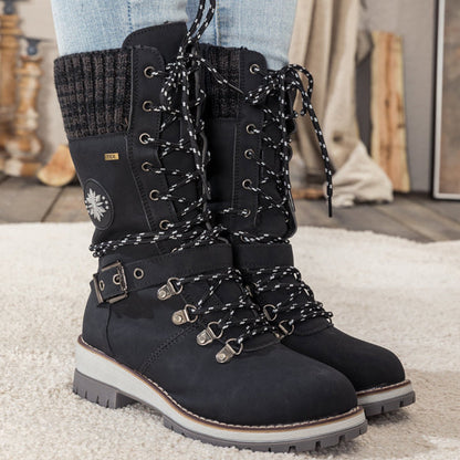 Drusilla | Waterproof Knee-High Snow Boots